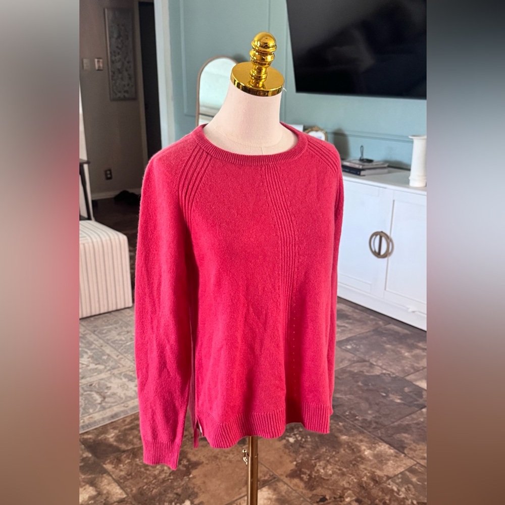 Magaschoni 100% Cashmere Sweater Pink Size M